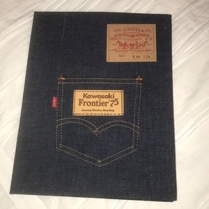 UNIQUE VINTAGE!!! 501 Levi Strauss & Co. Portfolio Folder